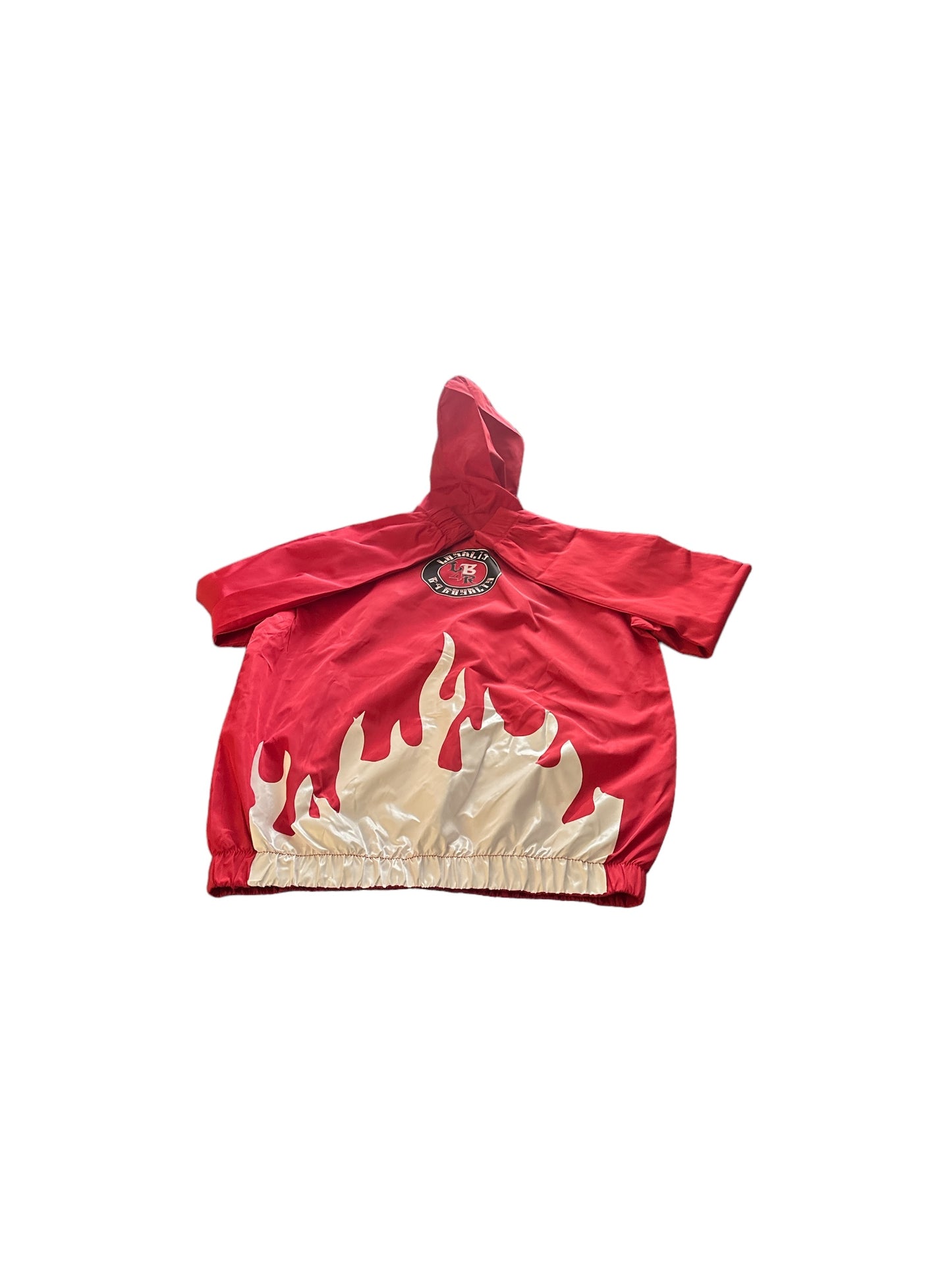 LB4R "FEED THE MIND" WIND BREAKER Red