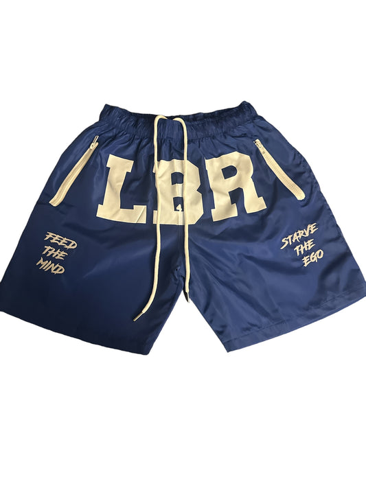 LB4R "FEED THE MIND" SHORTS Blue