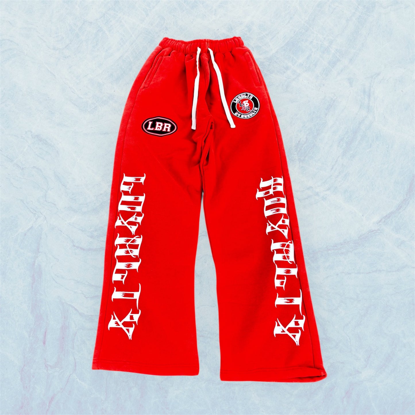 Red Lifestyle Jogers